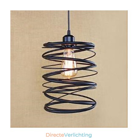 Amerikaanse restauratie van oude manieren smeedijzeren kookplaat creatieve moderne enkele kop hanglamp Amerikaanse restauratie van oude manieren smeedijzeren kookplaat creatieve moderne enkele kop hanglamp