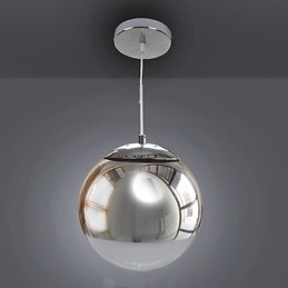Moderne, eigentijdse Globe Mini-stijl gegalvaniseerde hanglamp