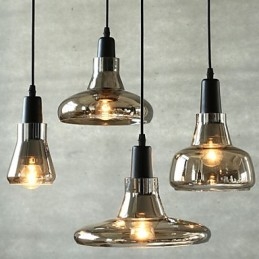 Gecontracteerde en hedendaagse schaduwmode decoratie glazen kroonluchter