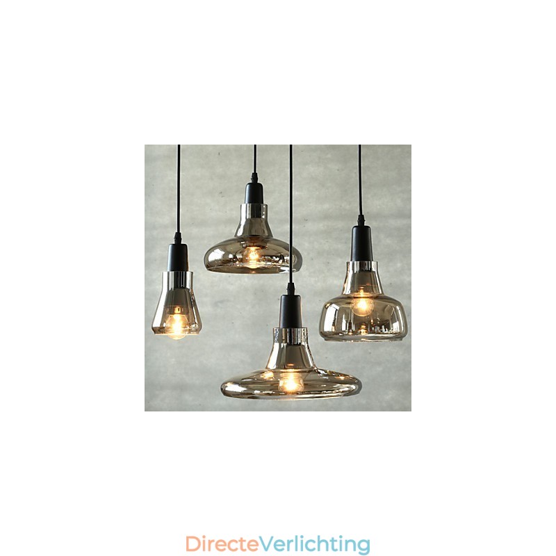 Gecontracteerde en hedendaagse schaduwmode decoratie glazen kroonluchter