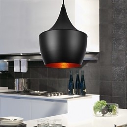Moderne, eigentijdse retro mini-stijl schilderij hanglamp
