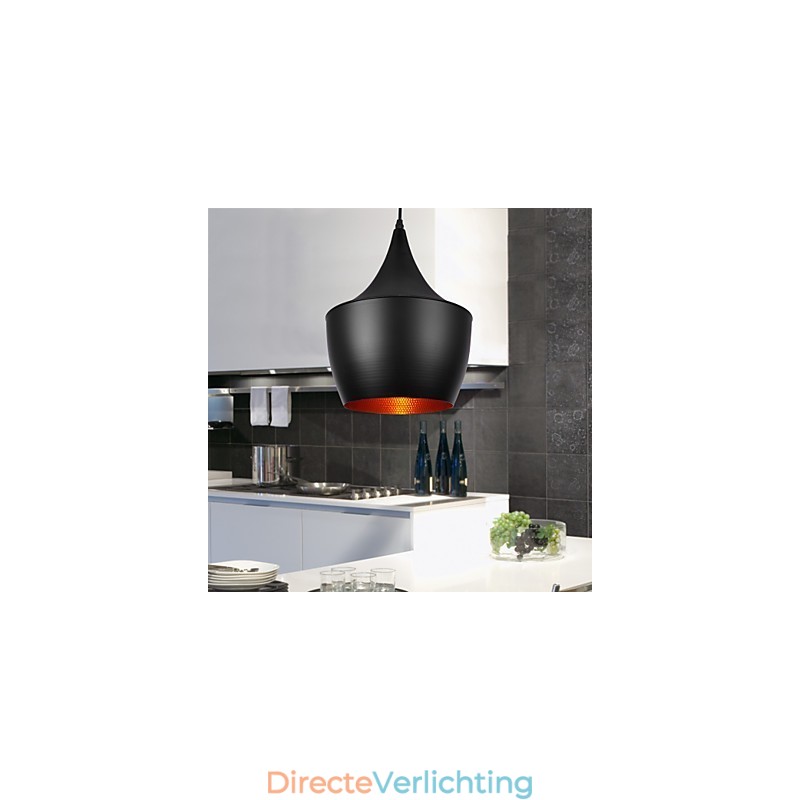 Moderne, eigentijdse retro mini-stijl schilderij hanglamp