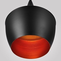 Moderne, eigentijdse retro mini-stijl schilderij hanglamp