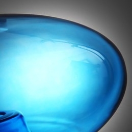 Hanglamp Modern Design Blauwe Glazen Lamp Inbegrepen