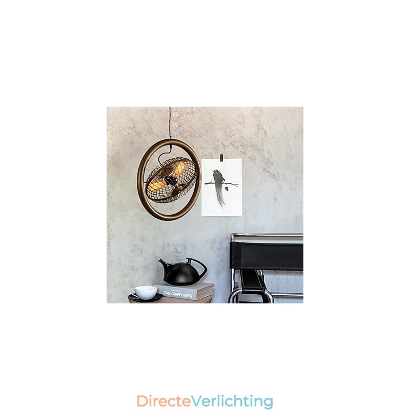 Retro Klassieke Metalen Plafondventilator Lampen Eenvoudige Hanglampen Café Hanglamp