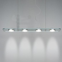 Restaurant Bureaulamp Rechthoekig Glas