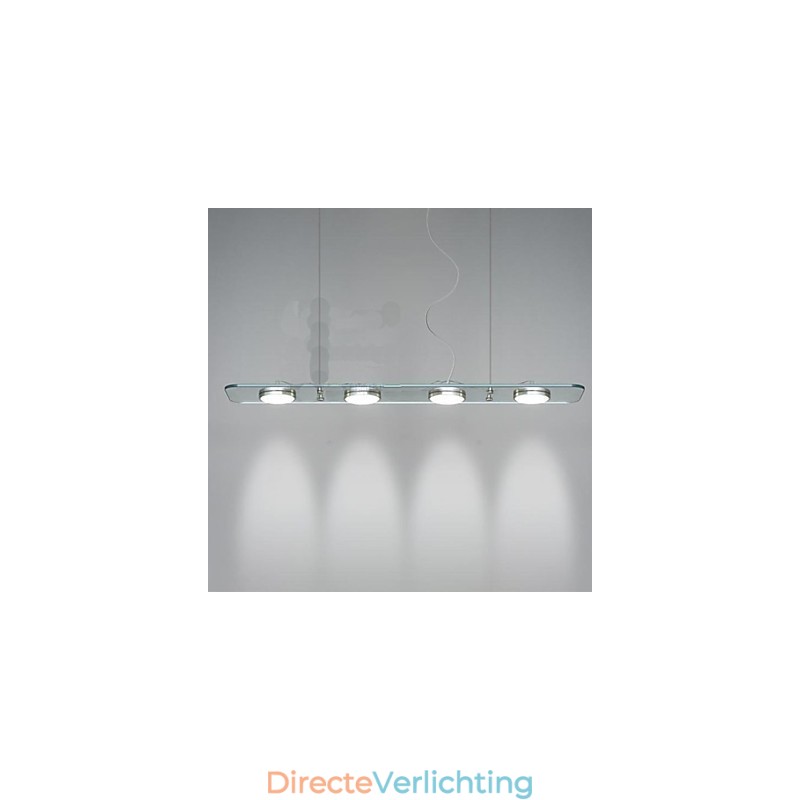 Restaurant Bureaulamp Rechthoekig Glas