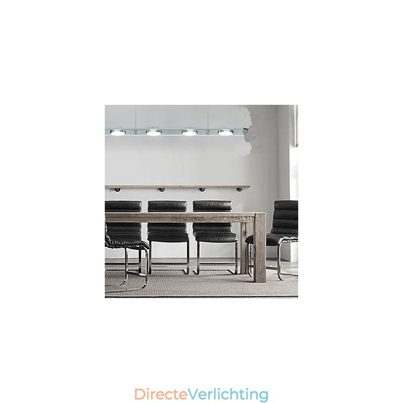 Restaurant Bureaulamp Rechthoekig Glas