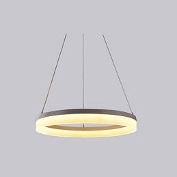 1 Ring 3 Ringen Art Deco Kroonluchter 60cm Hanglamp 36W