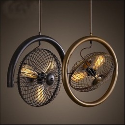 Retro Industriële Windlamp Ventilator Hanglamp Amerikaanse Stijl