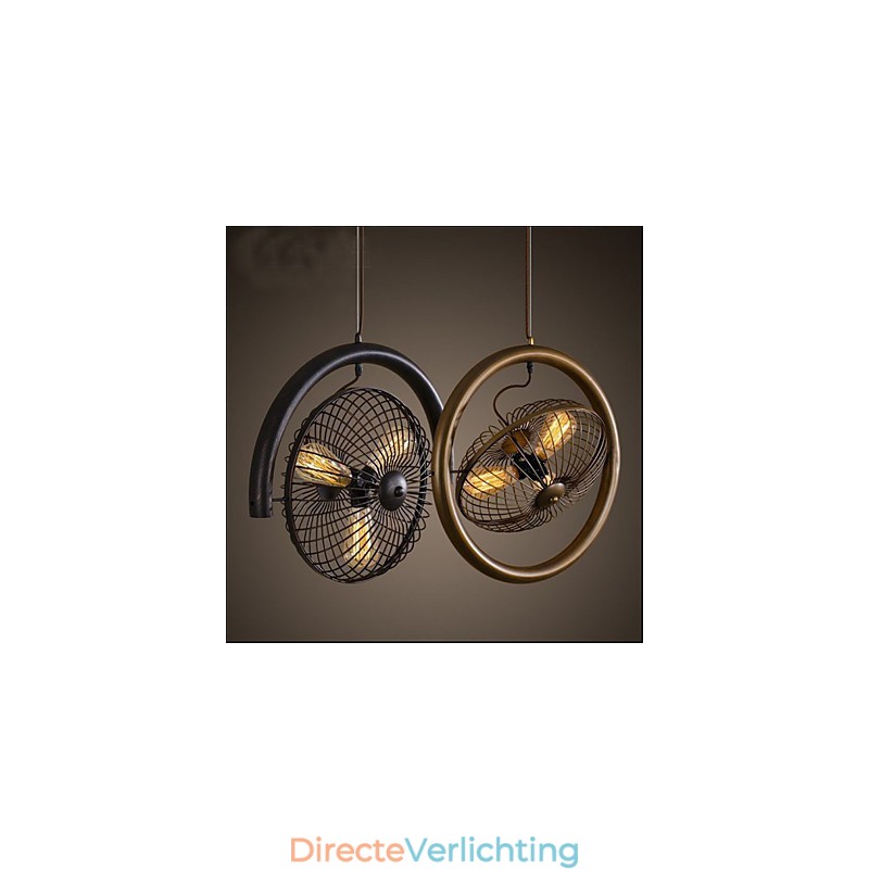 Retro Industriële Windlamp Ventilator Hanglamp Amerikaanse Stijl