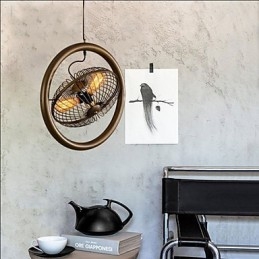 Retro Industriële Windlamp Ventilator Hanglamp Amerikaanse Stijl