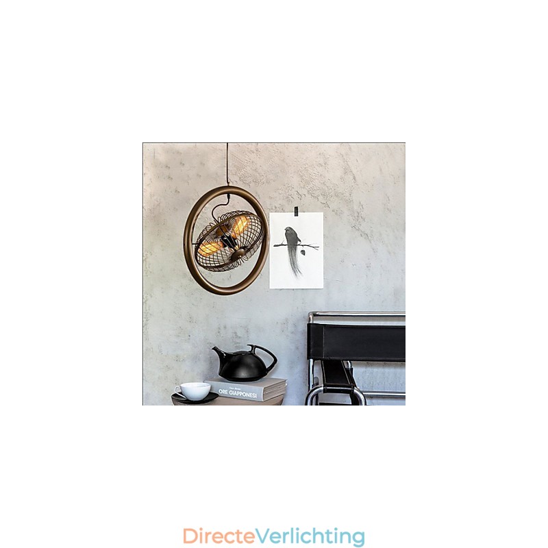 Retro Industriële Windlamp Ventilator Hanglamp Amerikaanse Stijl