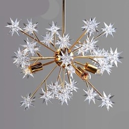 Creatieve Spark Smeedijzeren Bal Sterren Hanglamp Sfeer