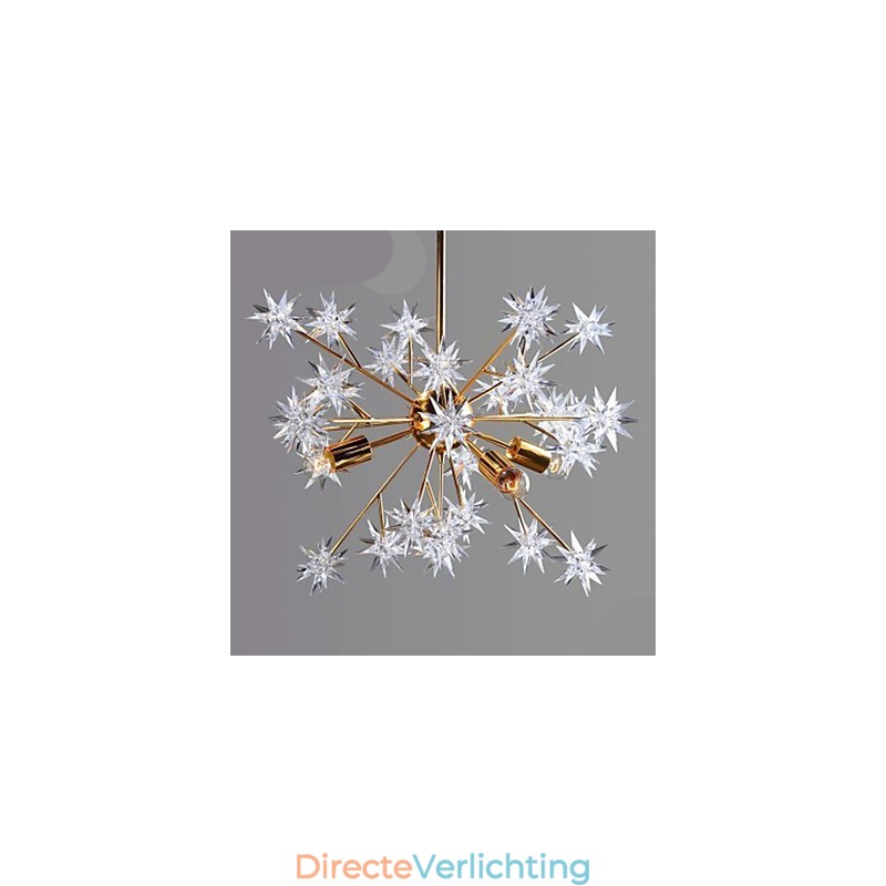 Creatieve Spark Smeedijzeren Bal Sterren Hanglamp Sfeer