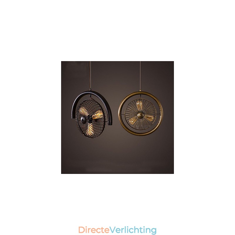 Retro Industriële Windlamp Ventilator Hanglamp Amerikaanse Stijl