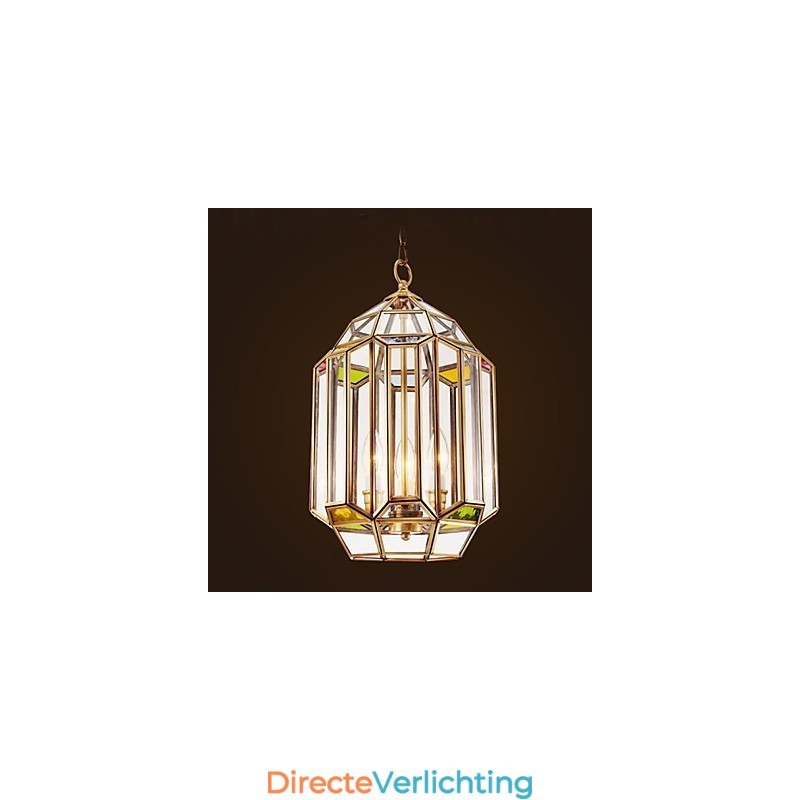 Volledig koperkleurige lamp