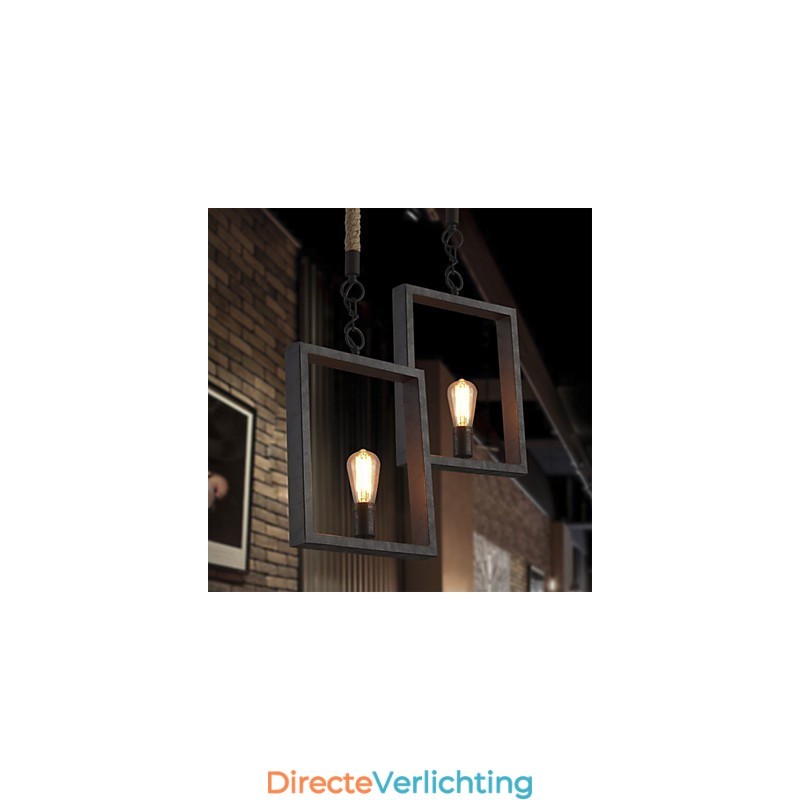 Hanger Rustiek Lodge Vintage Retro Eetkamer Winkel Winkel Metaal