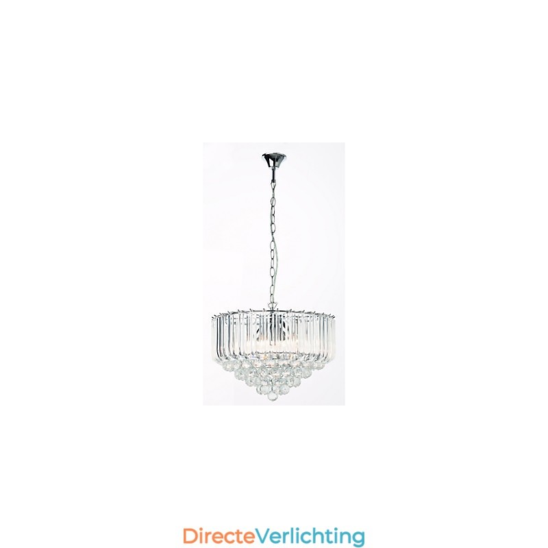 Moderne kroonluchter in acryl kristalstijl met 5 lampen