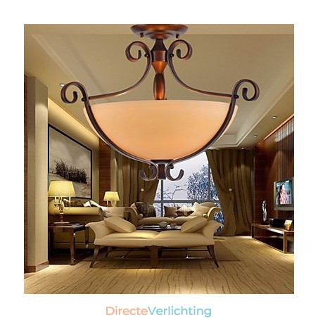 Rustieke Lodge Vintage Mini Stijl Schilderij Metalen Hanglamp Rustieke Lodge Vintage Mini Stijl Schilderij Metalen Hanglamp