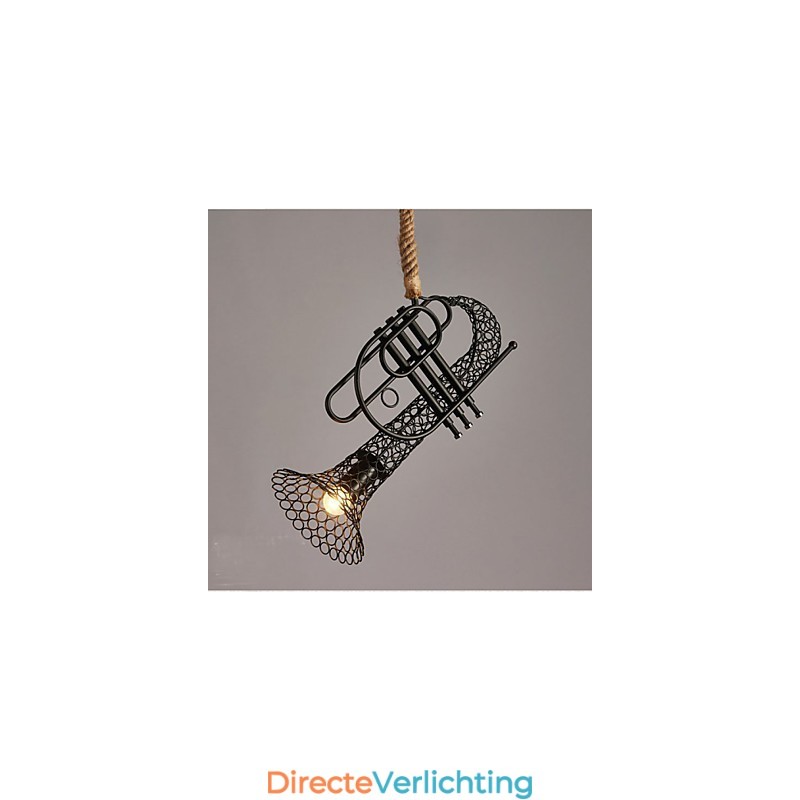 Amerikaanse Country Hemp kant T Retro Decoratieve Kroonluchter Kroonluchter