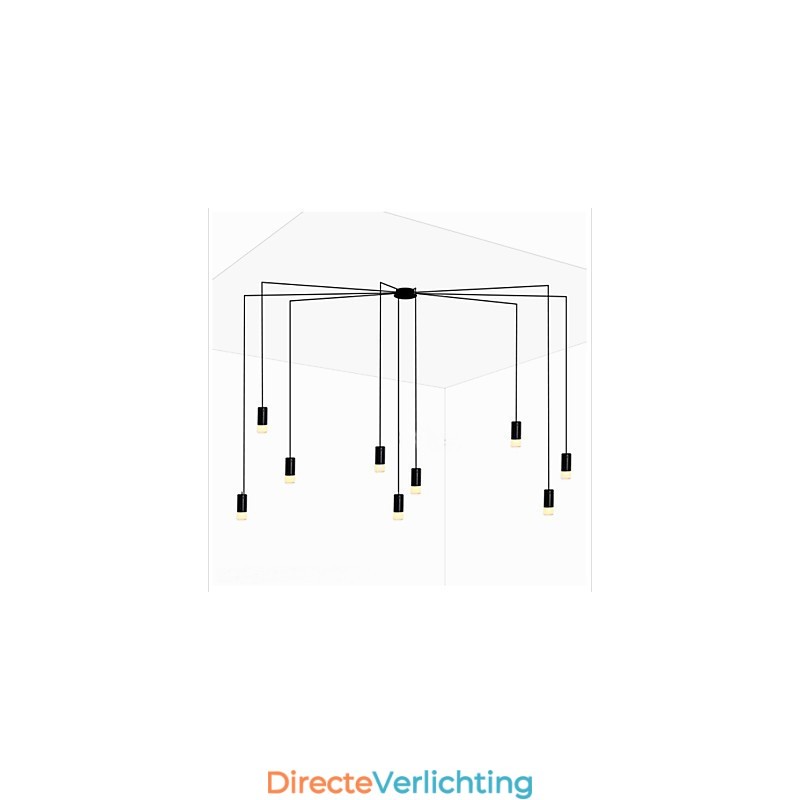 Noord-Europa creatieve gecontracteerde en geometrische lijn design hanglamp