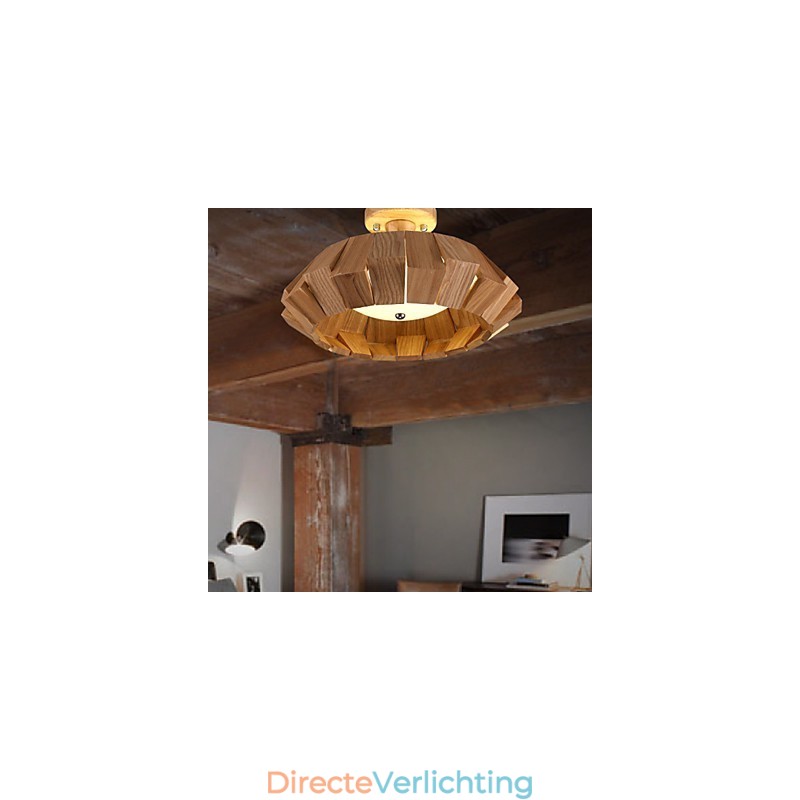 Moderne eigentijdse landelijke mini-stijl andere houten bamboe hanglamp