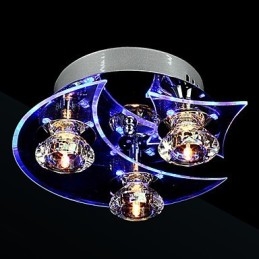 Kroonluchter Modern Kristal Woonkamer 3 Lampen