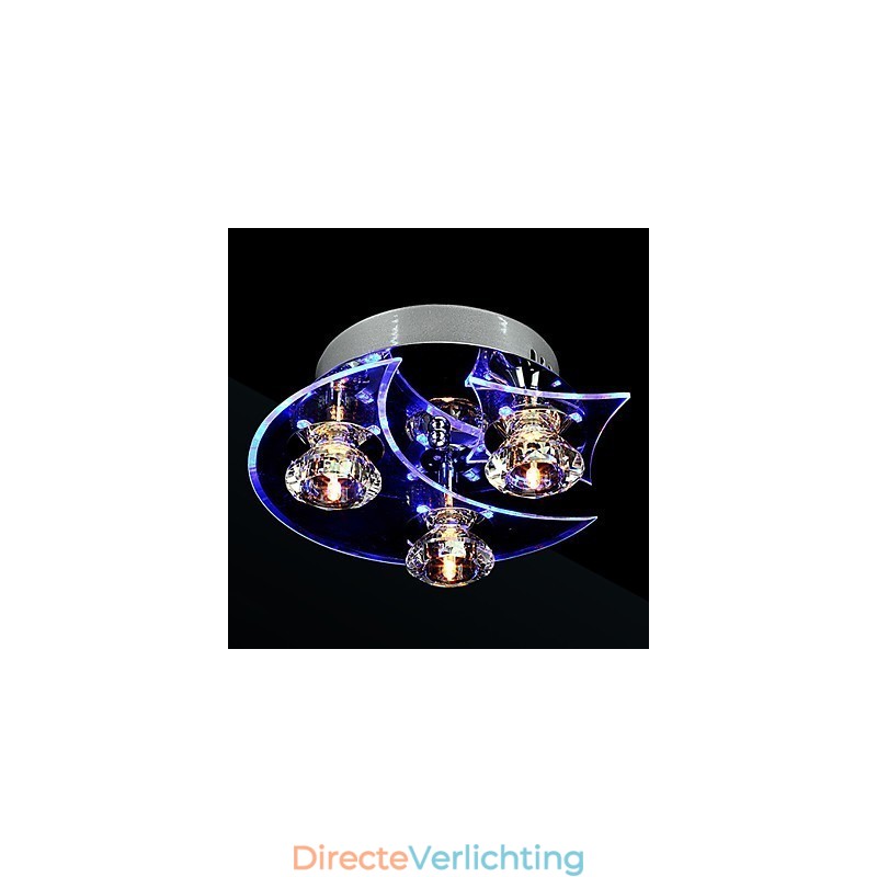 Kroonluchter Modern Kristal Woonkamer 3 Lampen
