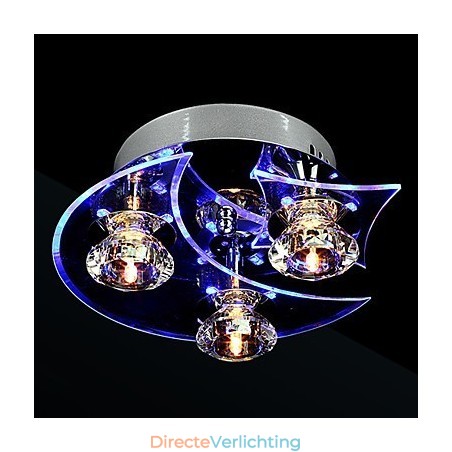Kroonluchter Modern Kristal Woonkamer 3 Lampen Kroonluchter Modern Kristal Woonkamer 3 Lampen