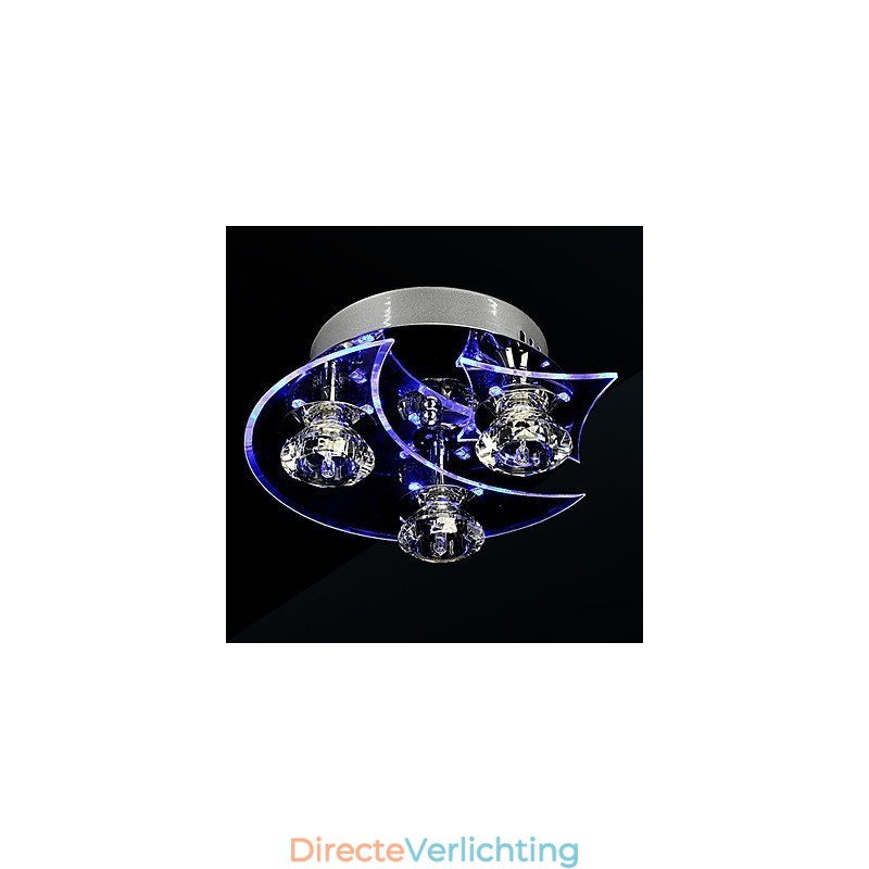 Kroonluchter Modern Kristal Woonkamer 3 Lampen