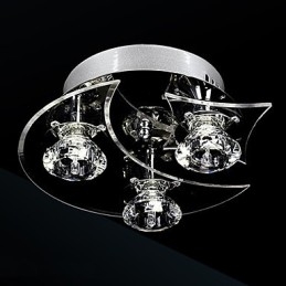 Kroonluchter Modern Kristal Woonkamer 3 Lampen