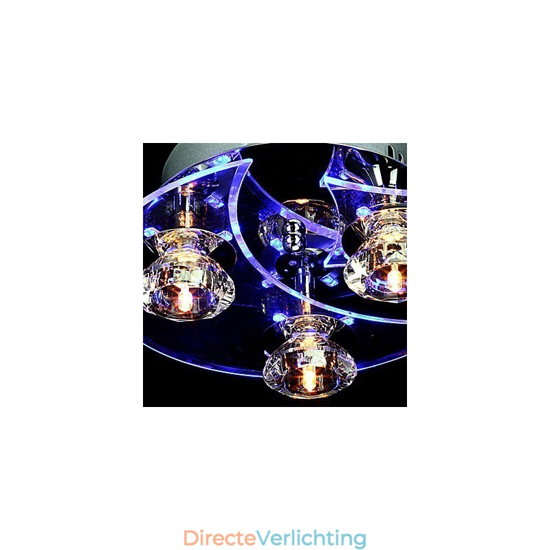 Kroonluchter Modern Kristal Woonkamer 3 Lampen