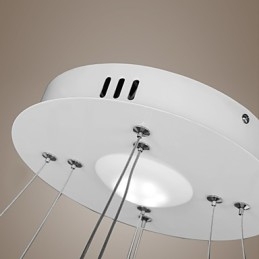 Moderne design hanglamp 4Hoogwaardige acryl dubbele ring pasvorm