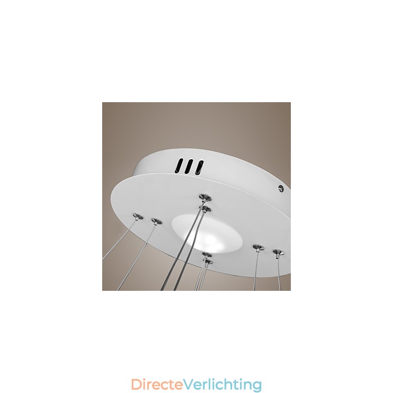Moderne design hanglamp 4Hoogwaardige acryl dubbele ring pasvorm