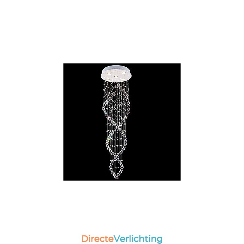 Moderne eigentijdse traditionele klassieke rustieke lodge vintage land eiland kristal gegalvaniseerde metalen hanglamp