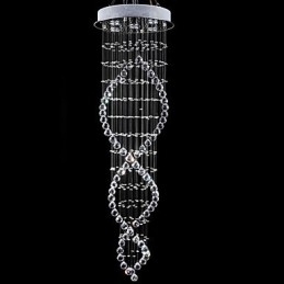 Moderne eigentijdse traditionele klassieke rustieke lodge vintage land eiland kristal gegalvaniseerde metalen hanglamp