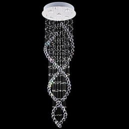 Moderne eigentijdse traditionele klassieke rustieke lodge vintage land eiland kristal gegalvaniseerde metalen hanglamp
