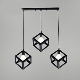 Retro Mini Stijl Schilderij Metalen Hanglamp