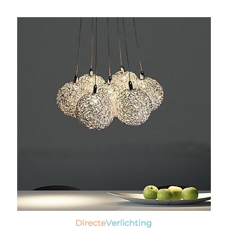 Moderne, eigentijdse mini-stijl gegalvaniseerde metalen hanglamp Moderne, eigentijdse mini-stijl gegalvaniseerde metalen hanglamp
