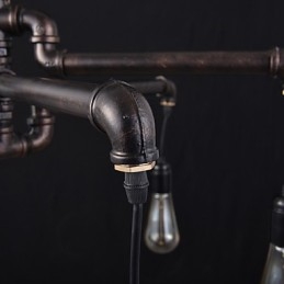 Retro Metalen Plafondlamp Café