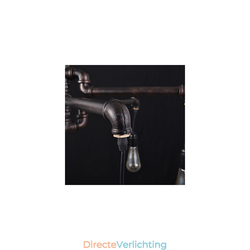 Retro Metalen Plafondlamp Café