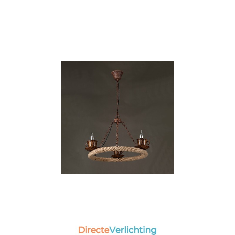 Vintage Land Schilderij Metalen Hanglamp Garage