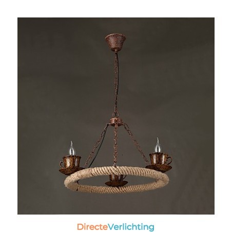 Vintage Land Schilderij Metalen Hanglamp Garage Vintage Land Schilderij Metalen Hanglamp Garage