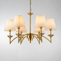 Puur witte moderne, eigentijdse decoratieve design hanglampfamilie