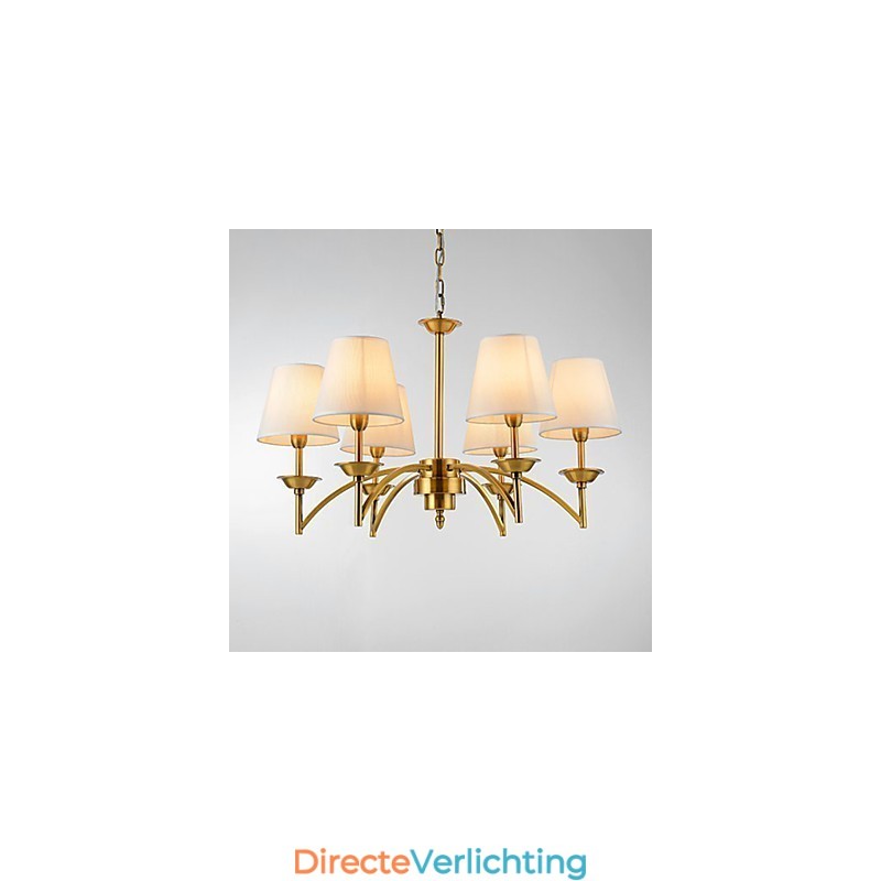 Puur witte moderne, eigentijdse decoratieve design hanglampfamilie