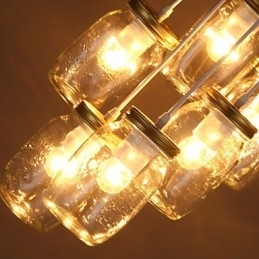 Creatieve wensfles glazen schattige kinderen drie druppellamp