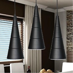 Moderne, eigentijdse metalen hanglamp met wereldbolschildering