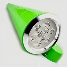 Moderne, eigentijdse metalen hanglamp met wereldbolschildering