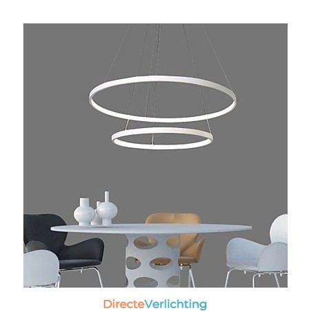 Hanglamp Modern Design Hoge Kwaliteit Twee Ringen Hanglamp Modern Design Hoge Kwaliteit Twee Ringen
